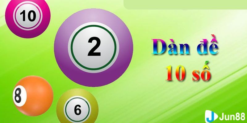 Dàn đề 10 số khung 2 ngày