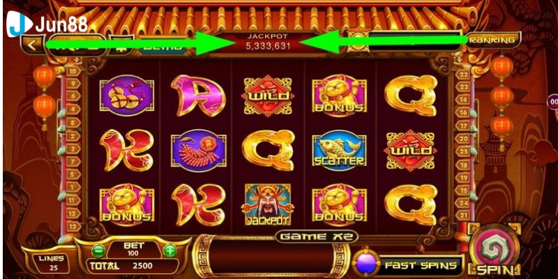 Những phần thưởng vô cùng lớn trong nổ hũ